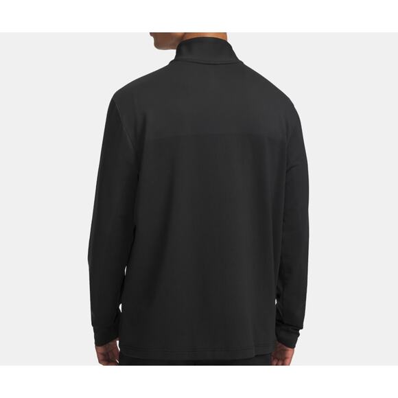 New Under Armour UA Drive Golf Lightweight Mens 1/2 Zip Black Size XL Retail $80 - Picture 2 of 7